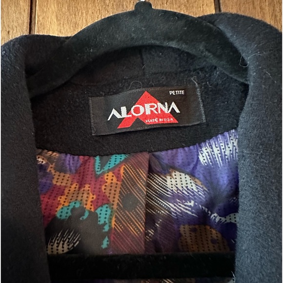 Vintage Alorna Wool Trench Coat - Picture 5 of 10